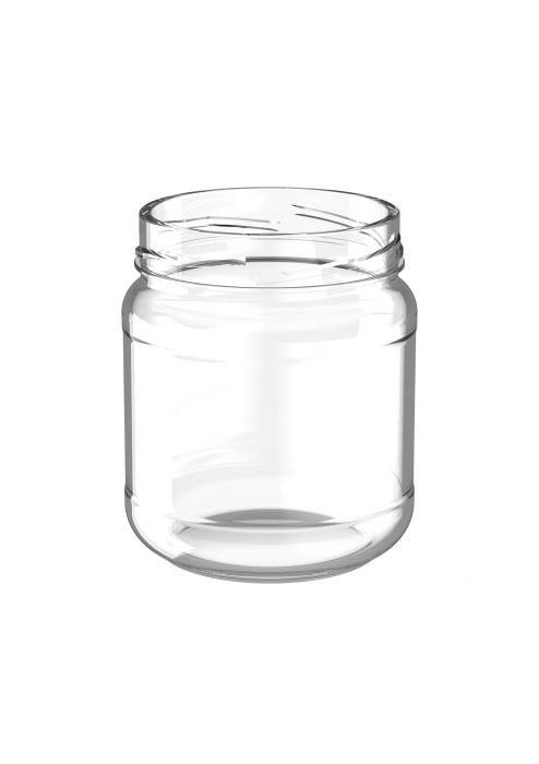 Glazen pot voor levensmiddelen