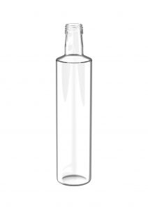 Glazen fles voor levensmiddelen