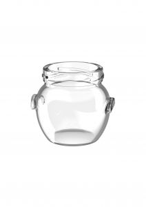 voorzijde pot - V3106WS - 106ml Twist-off pot Orcio TO53, helder glas