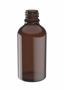 V1275 - 50ml Druppelfles 18mm bruin