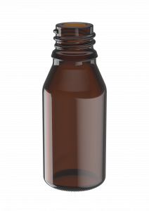 V1924 - 25ml Druppelfles 18mm bruin